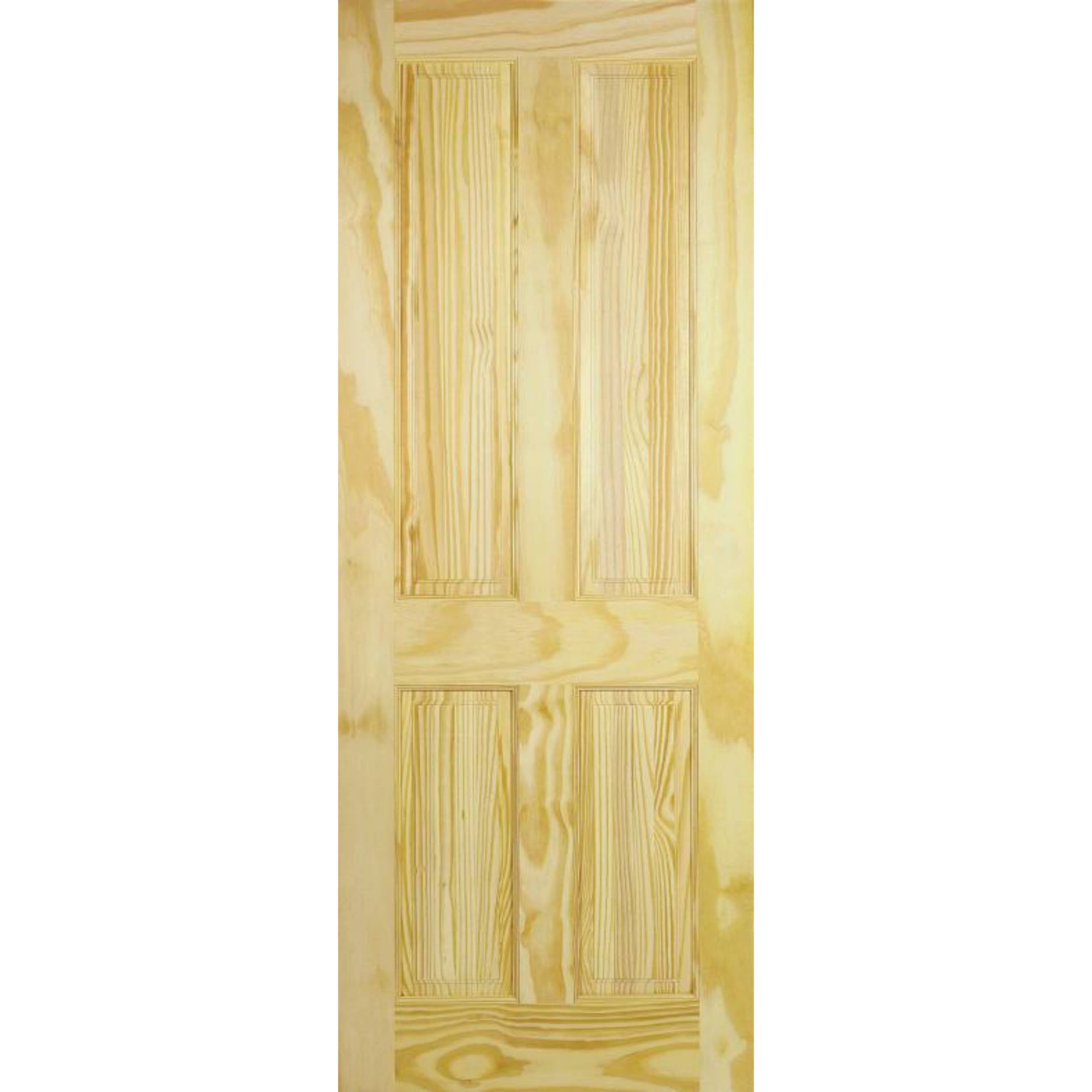 4 panel clear pine