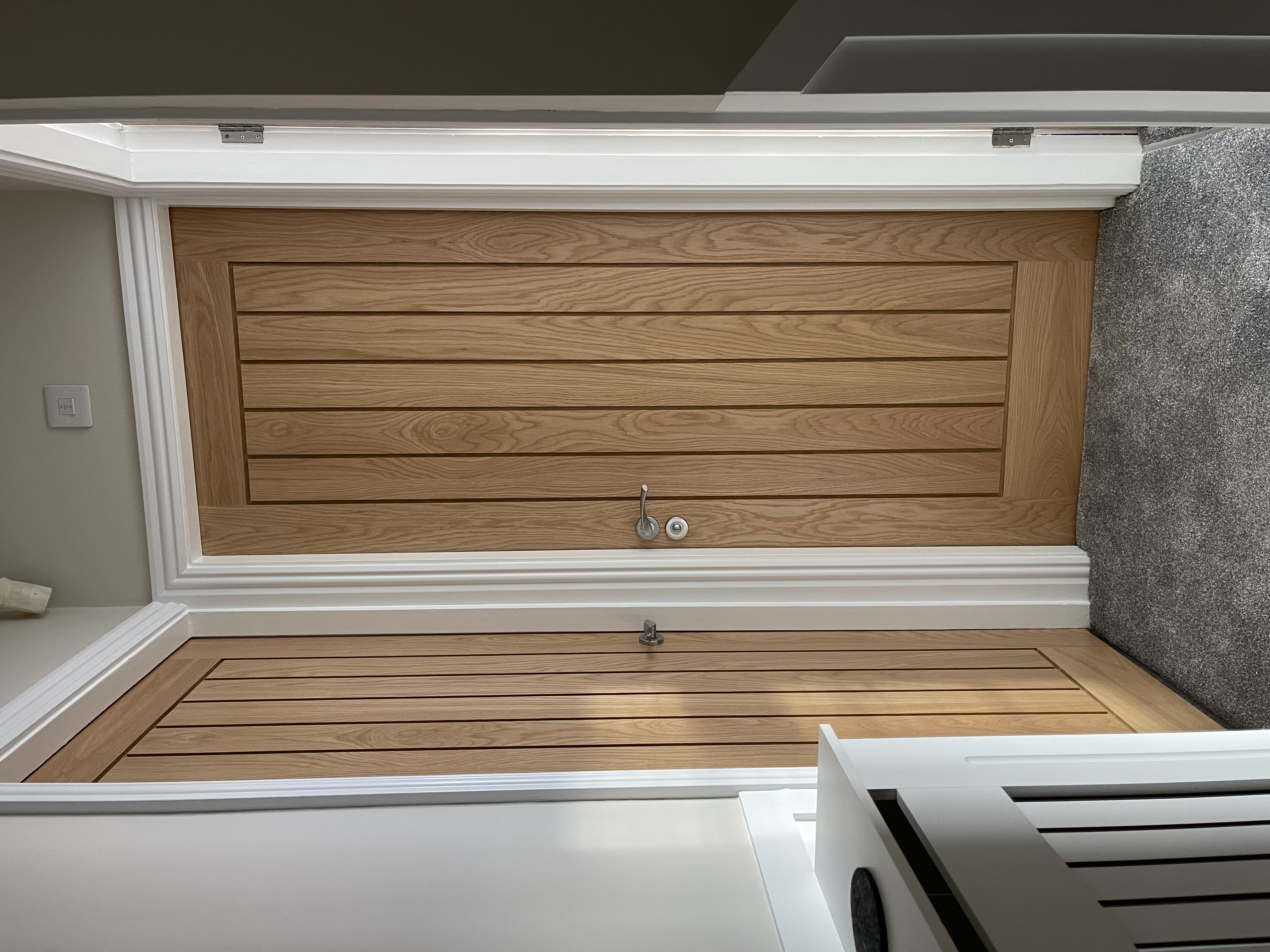 Prefinished Mexicano oak internal door