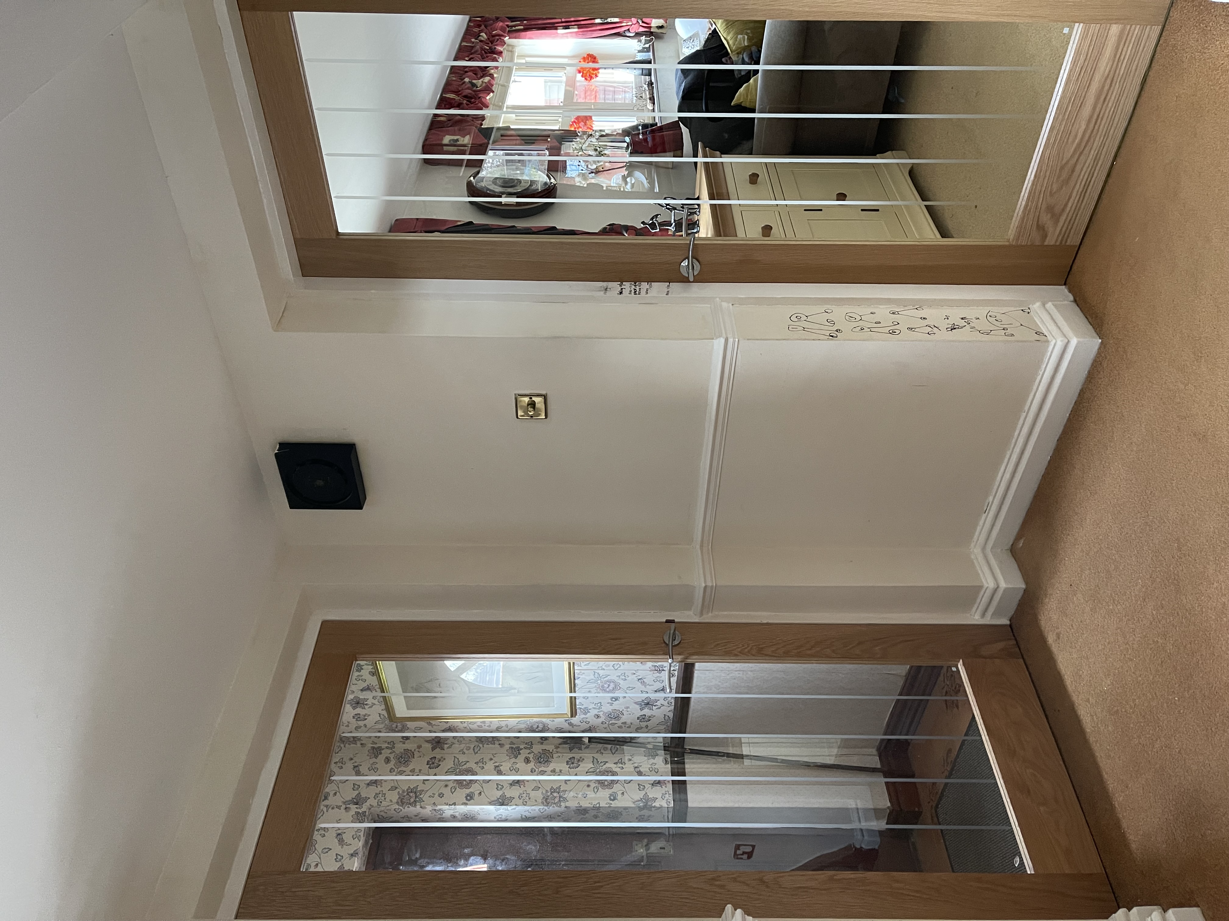 Glazed Mexicano Oak door