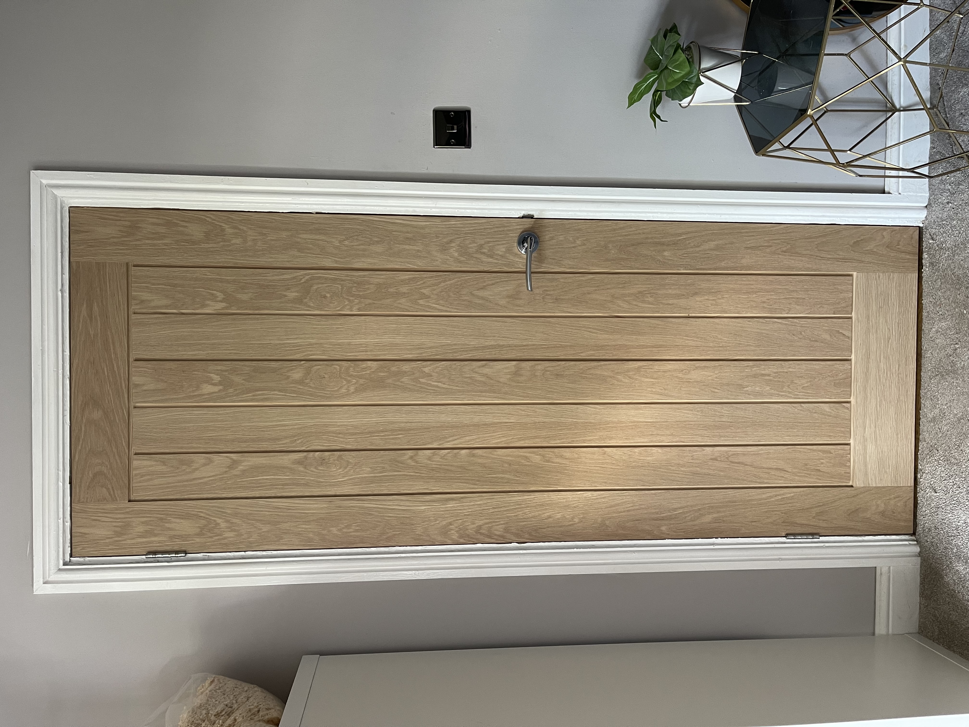 Mexicano Oak unfinished door